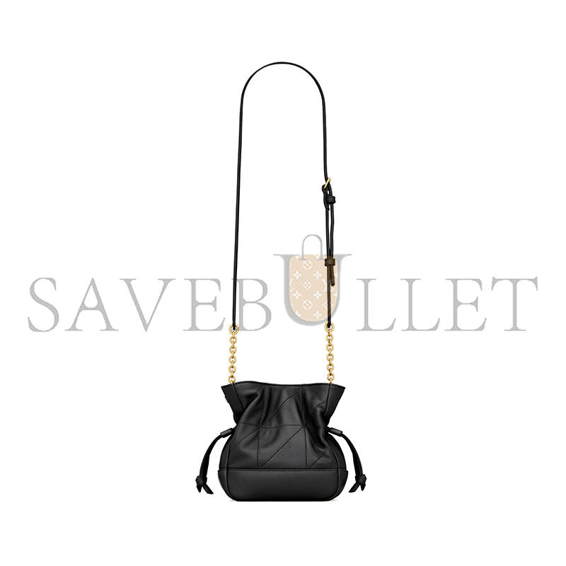 YSL JAMIE MINI SHOULDER POUCH IN LAMBSKIN 859174AAB321000 (15.5*14.5*8cm)